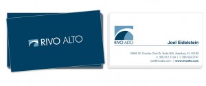 Rivo Alto Business Card Design