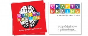 Crafty Brains Business Card Design