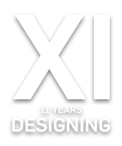 We are celebrating 11 years designing and much more