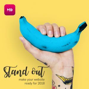 Stand Out! Make your website ready for 2018