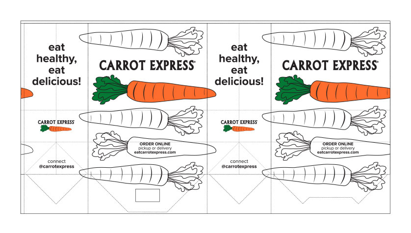 Bag Design for Carrot Express by M&O